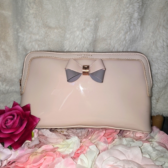Ted Baker Handbags - Ted baker cosmetic bag make up pink